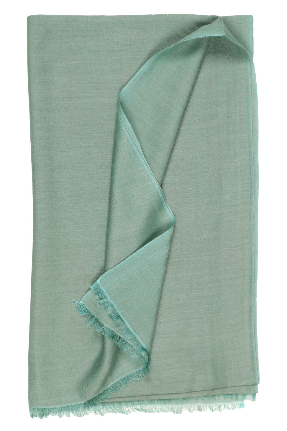 Lightweight Sky Grey Cashmere Scarf