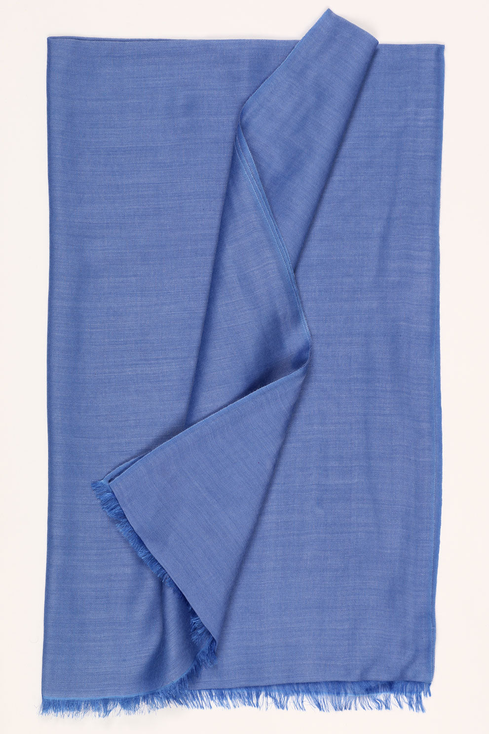 Lightweight Grape Mist Cashmere Scarf