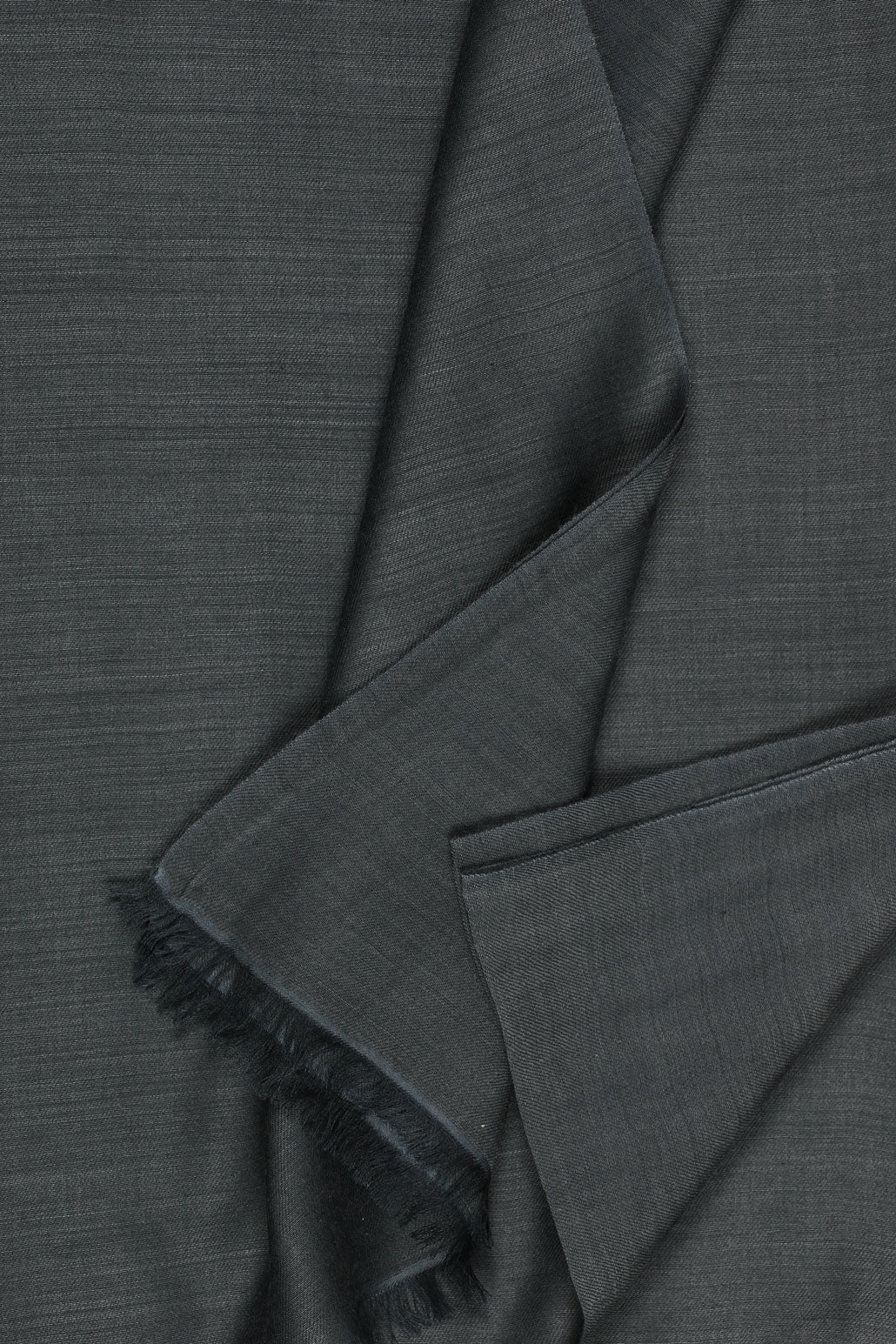 Lightweight Dark Slate Cashmere Scarf