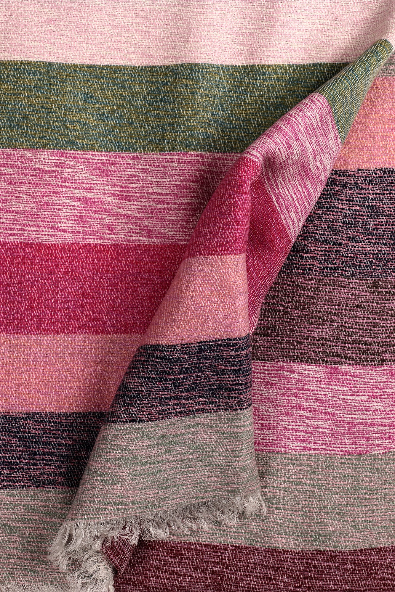 Candy Cashmere Sunset Stripe 03