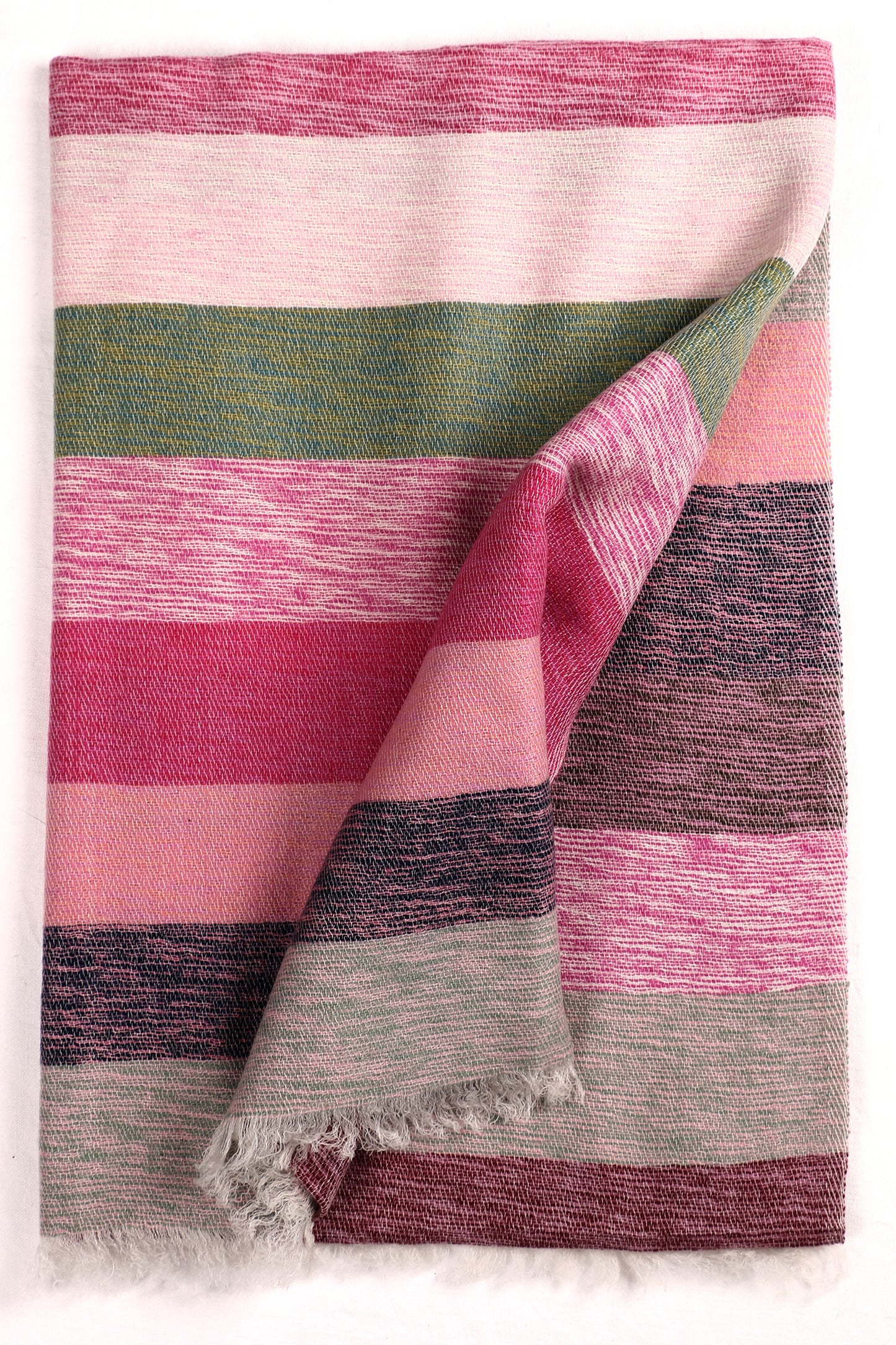 Candy Cashmere Sunset Stripe 03