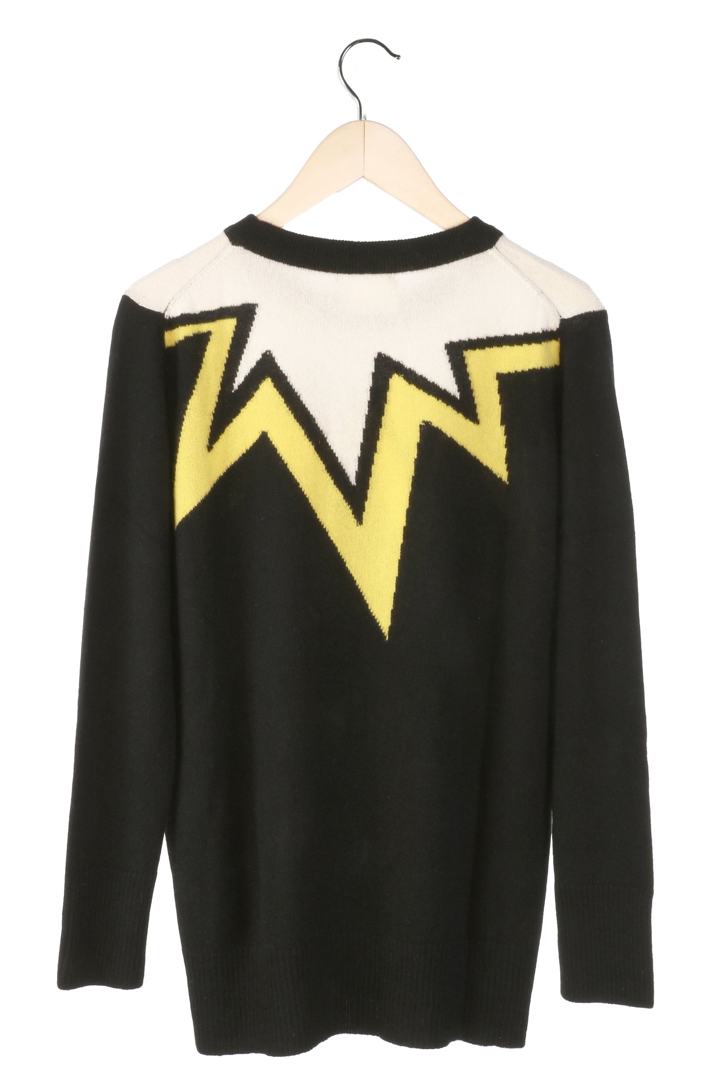 100% Cashmere Black Bang Cashmere Sweater Large