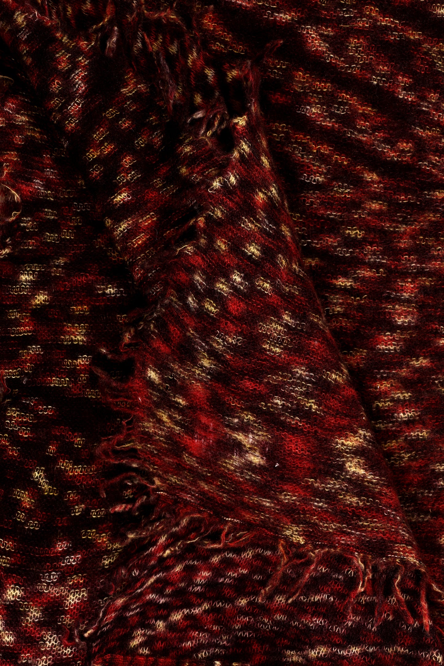 Recycled Cashmere Scarf Chestnut