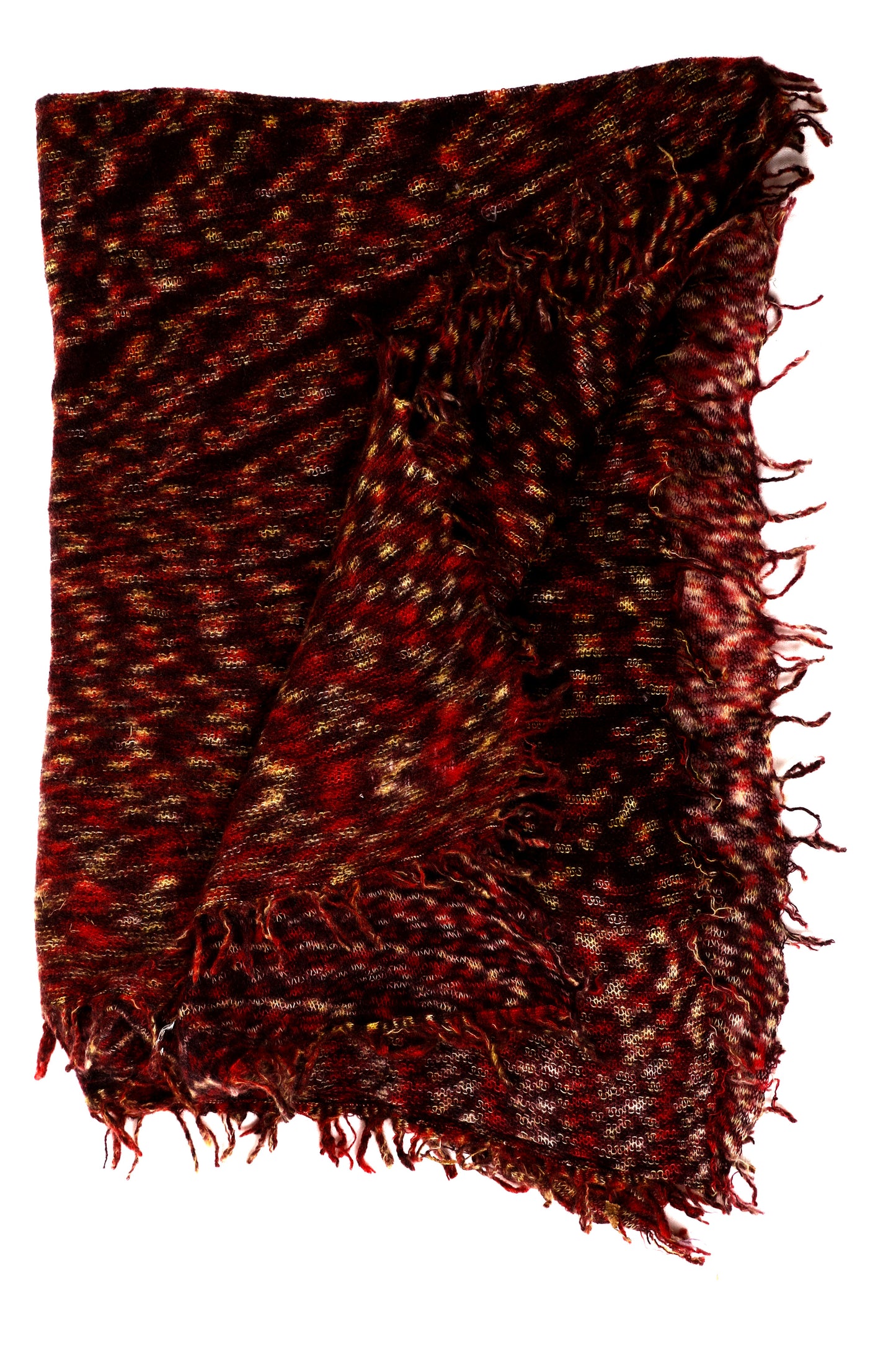 Recycled Cashmere Scarf Chestnut