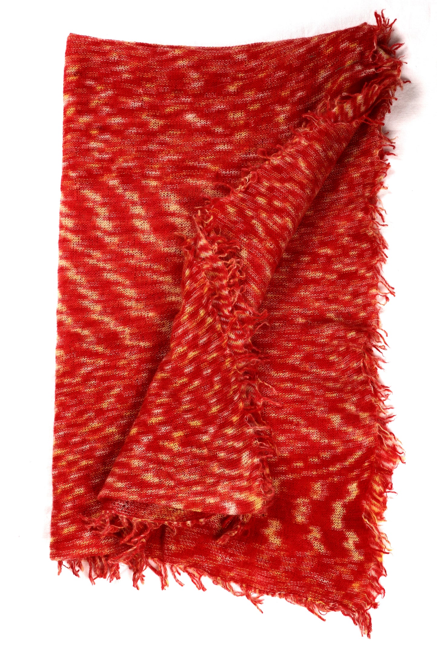Recycled Cashmere Scarf Sunset
