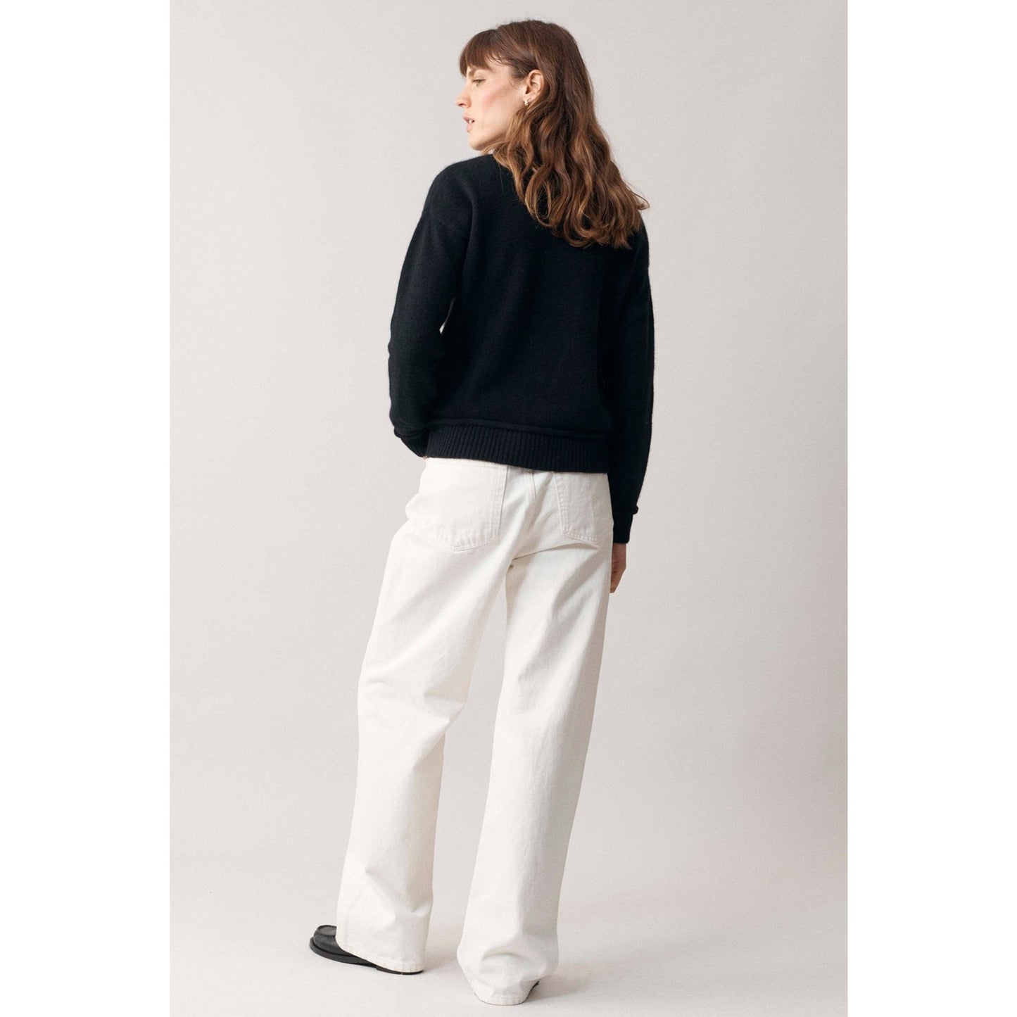 Cloudy Black Sweatshirt - Crumpet Chowk