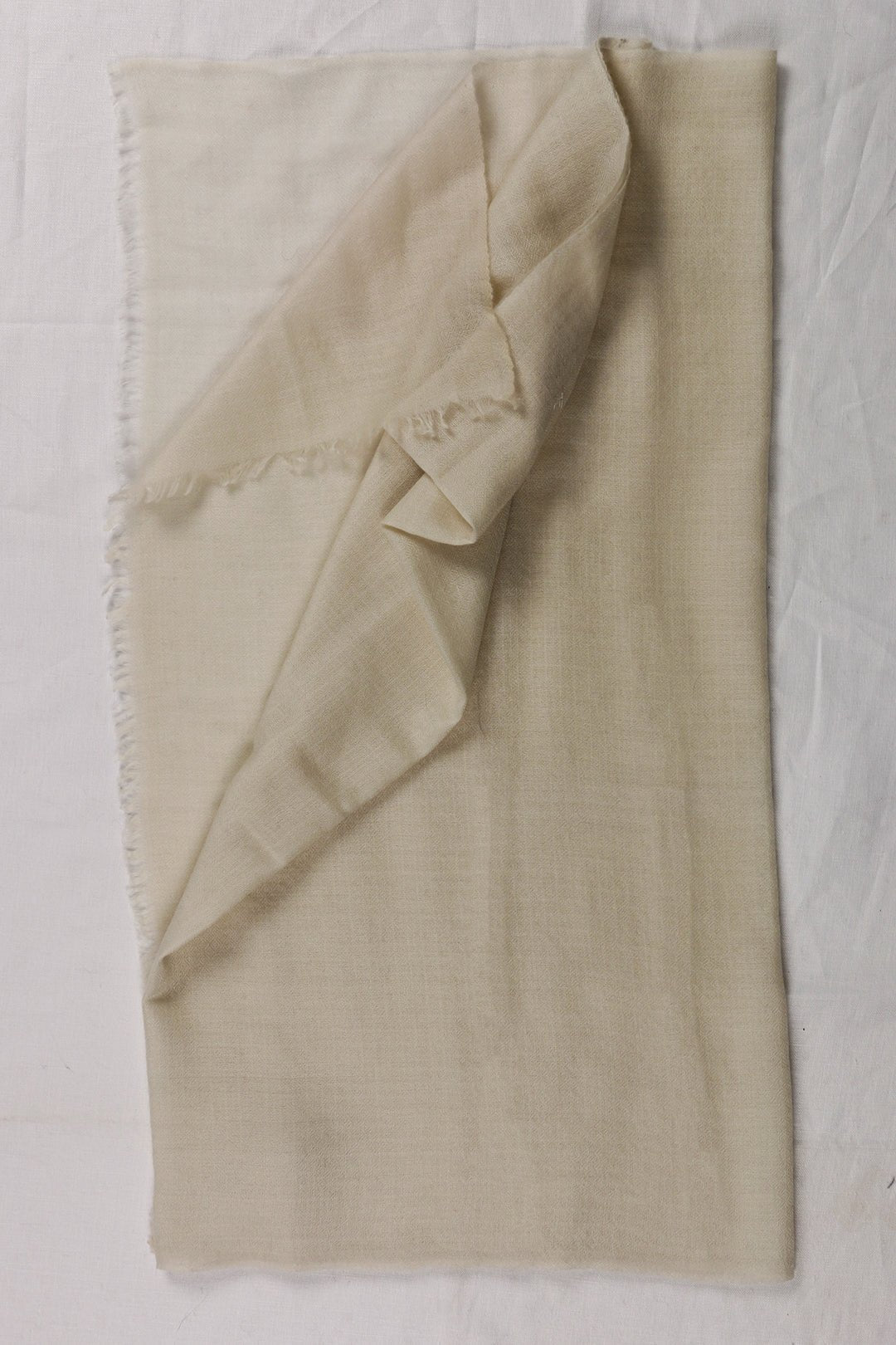 Off White Frayed Edge Woven - Crumpet Chowk