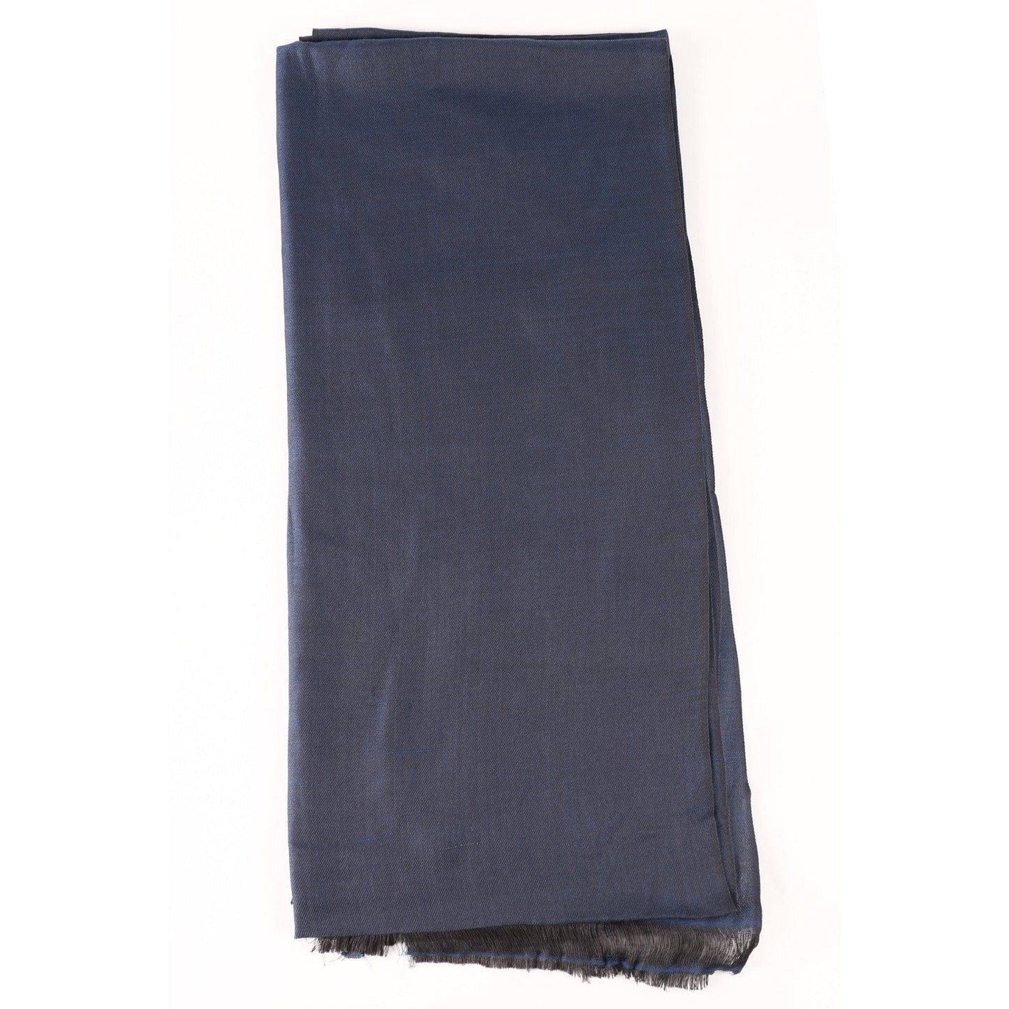 Sophisticated Petrol Blue Silk - Crumpet Chowk