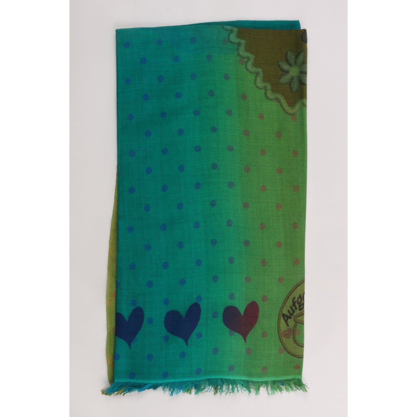 Spatzerl Teal Scarf - Crumpet Chowk