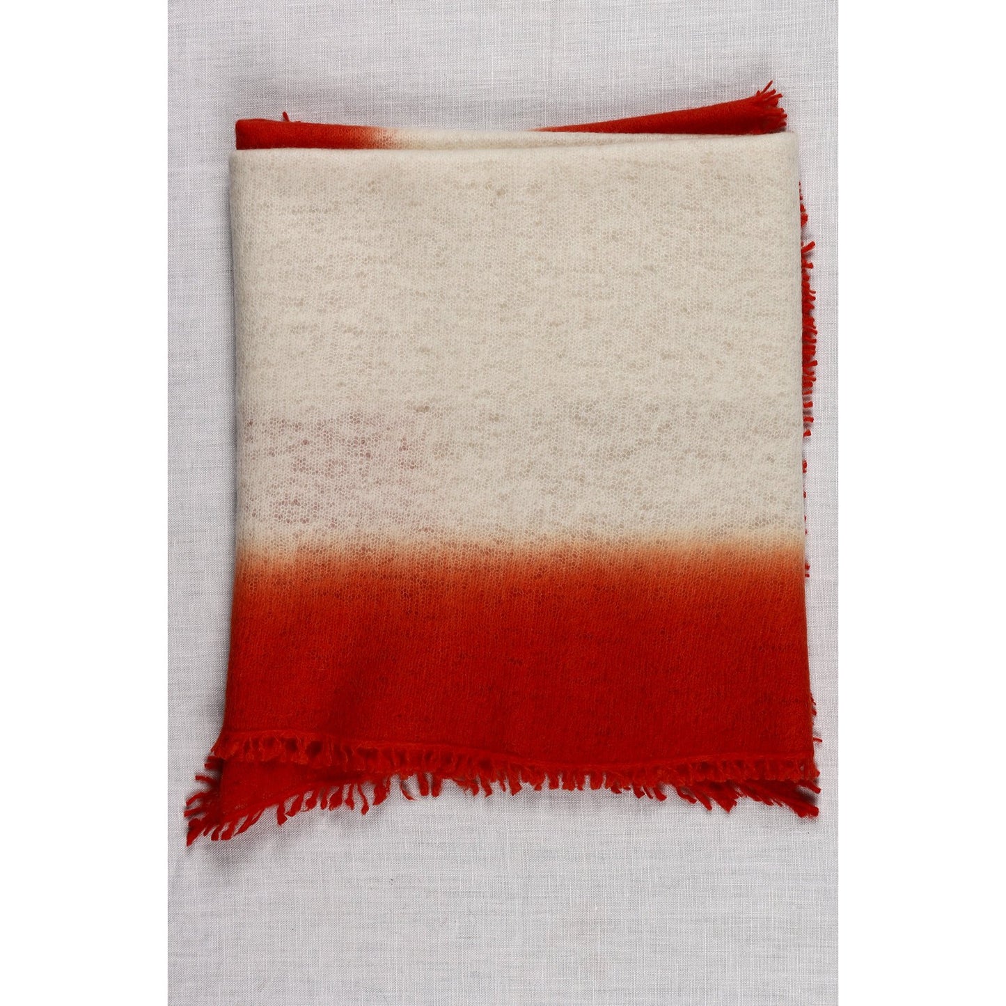 Tangerine Dip Dye Square - Crumpet Chowk