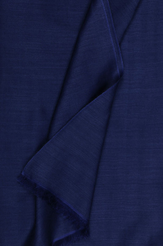 Lightweight Medieval Blue Cashmere Scarf