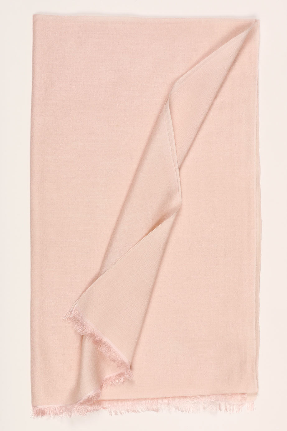Lightweight Creole Pink Cashmere Scarf