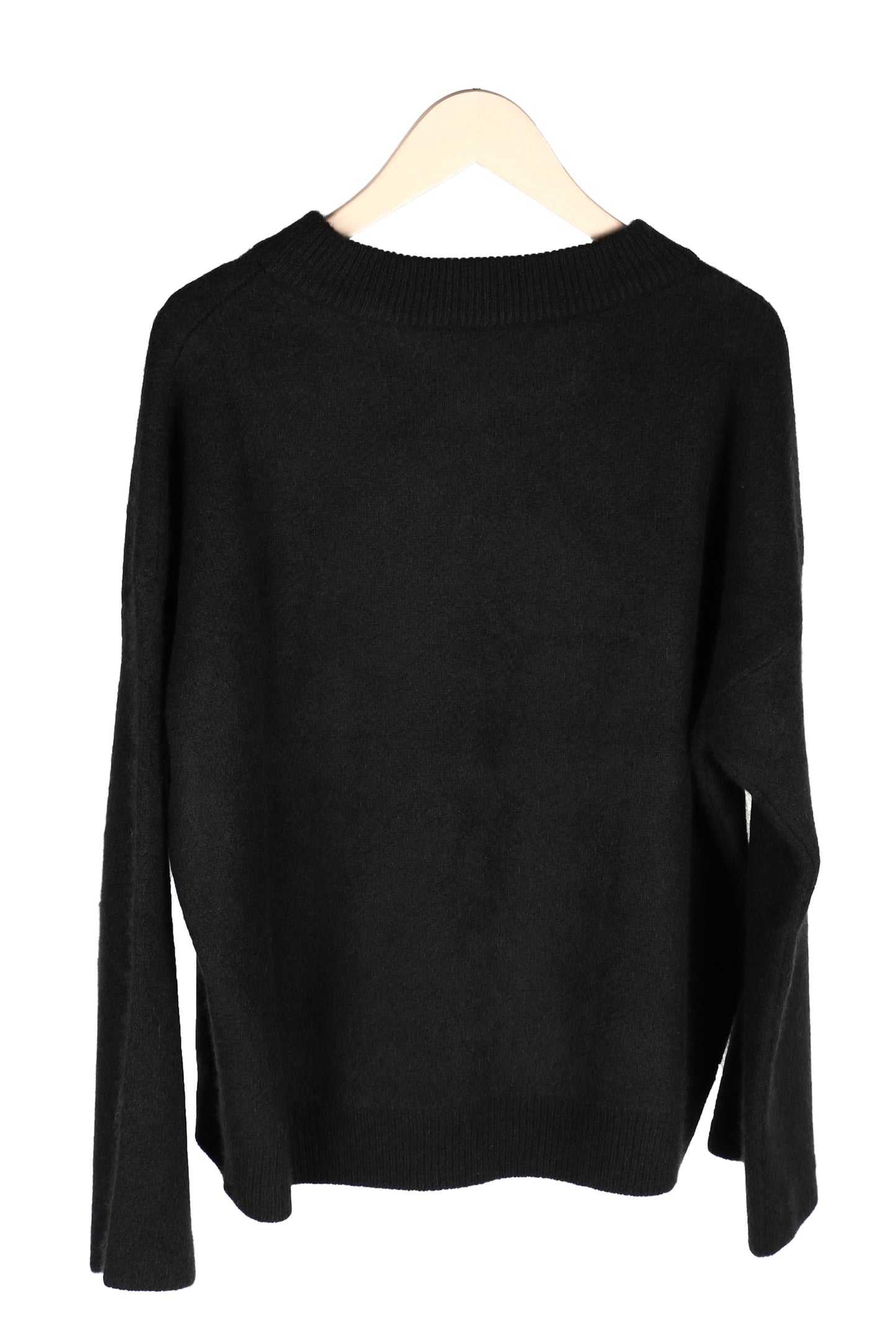Oversize Black Cashmere Sweater