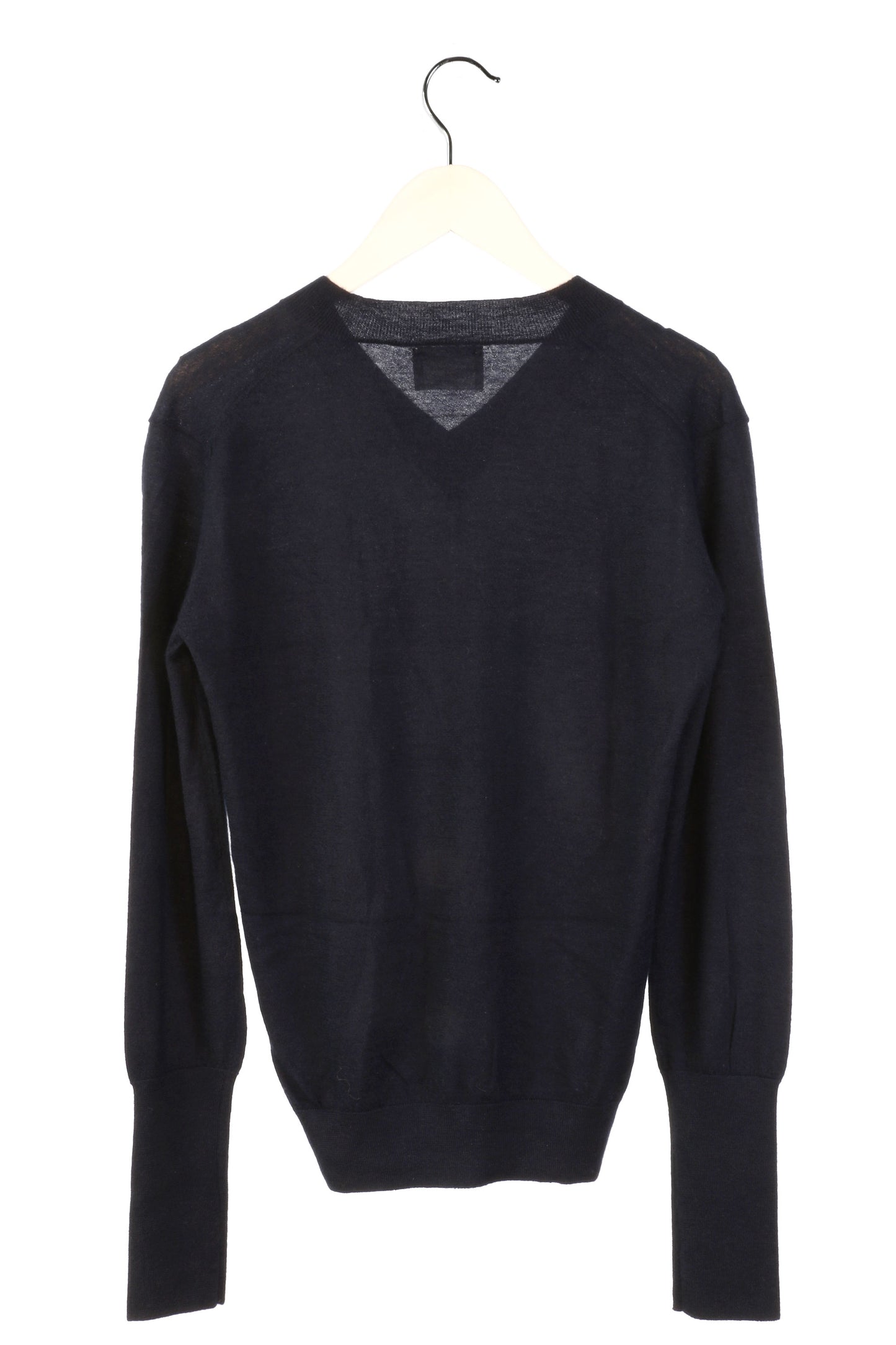 100% Cashmere Navy Lightweight Sweater Medium