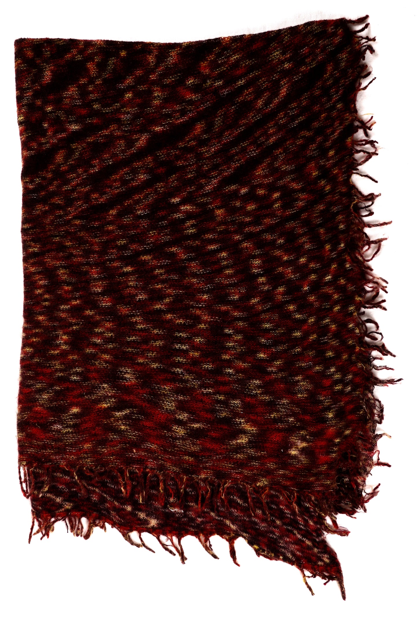 Recycled Cashmere Scarf Chestnut
