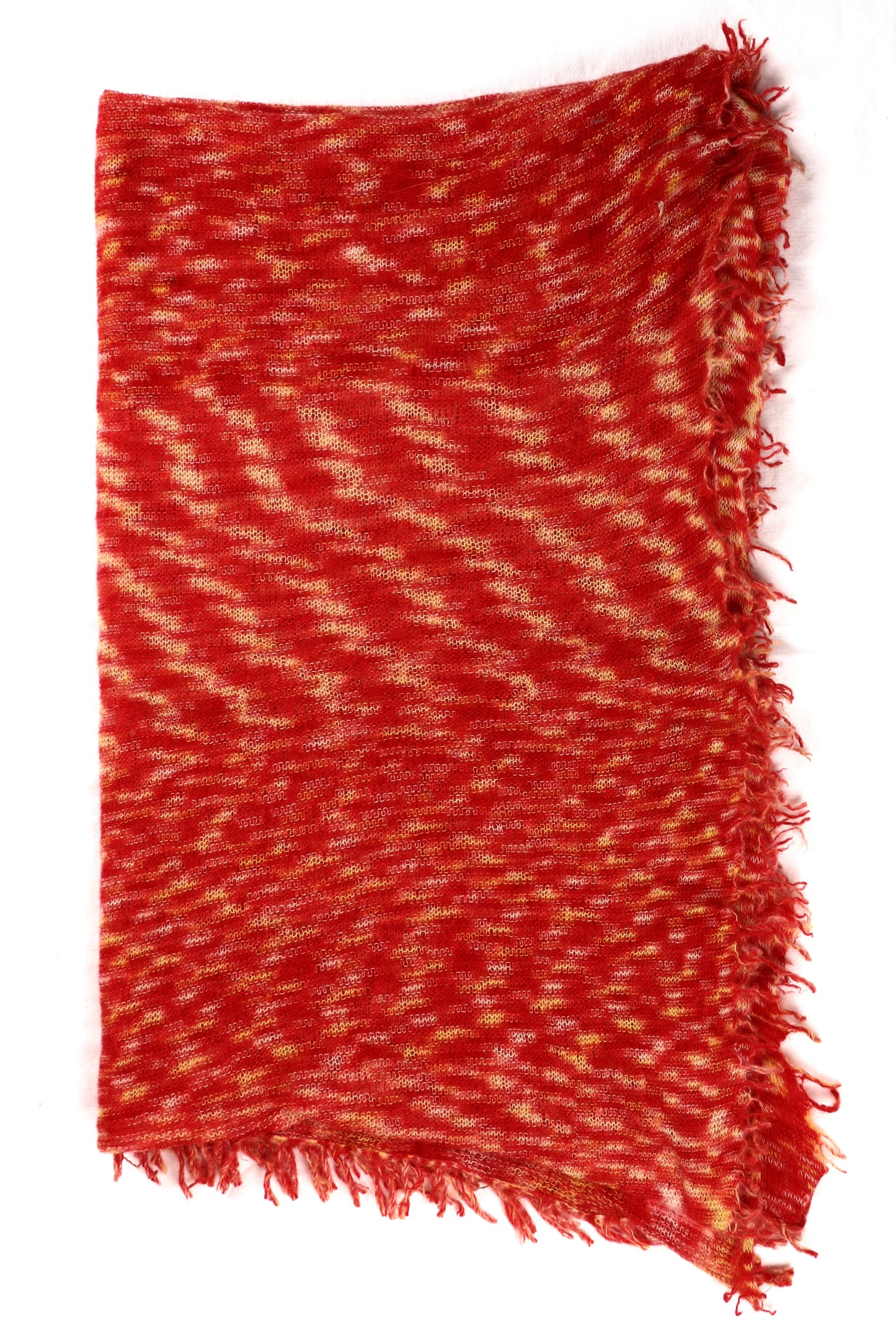 Recycled Cashmere Scarf Sunset