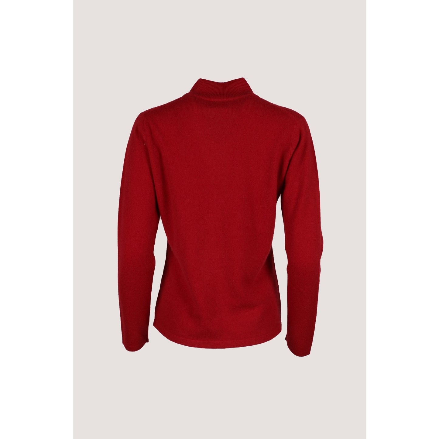 Half Roll Neck Sweater Red - Crumpet Chowk