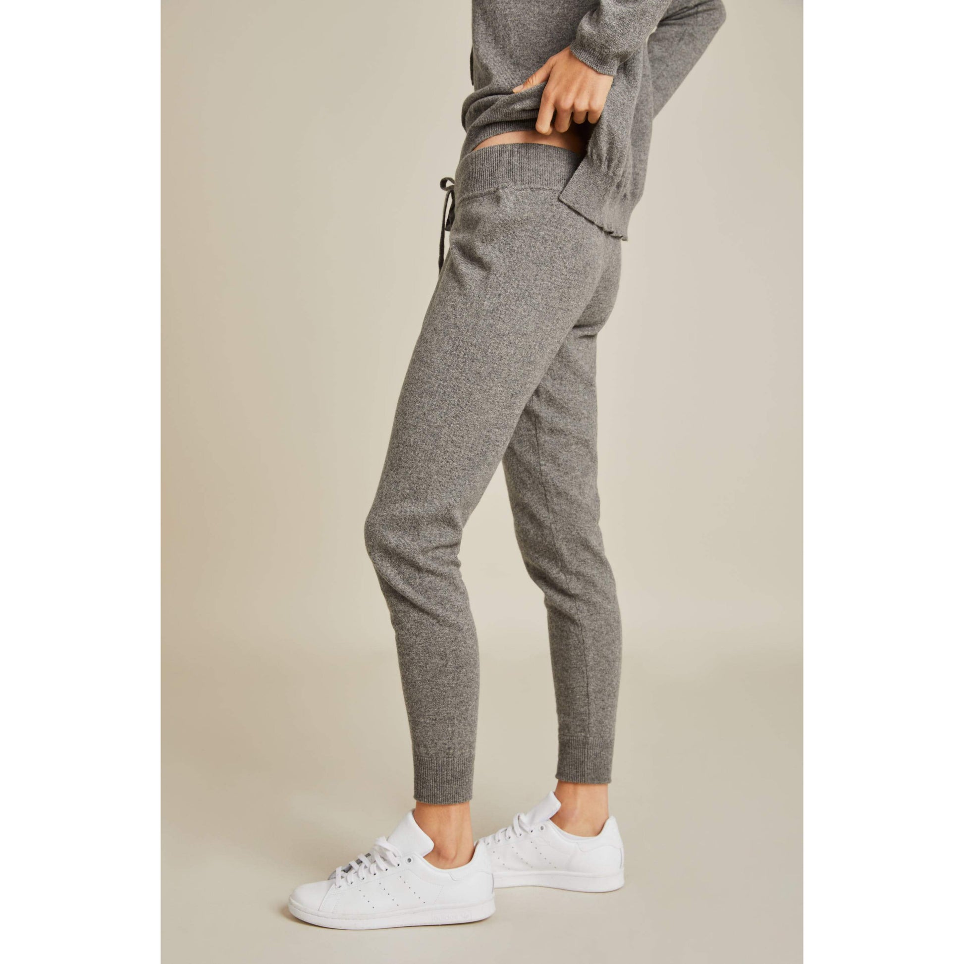 s20 ep garment Jogging Pant Mid Grey 100 Percent Cashmere