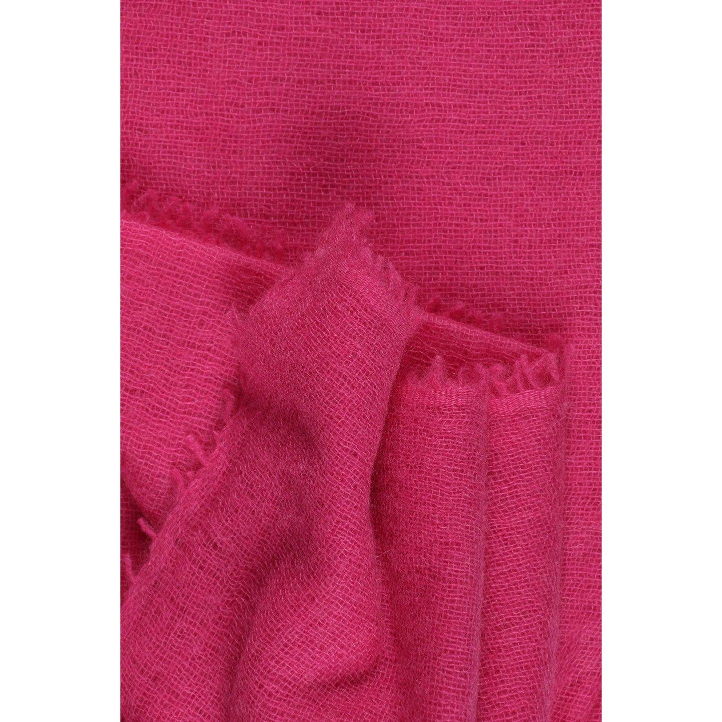 Popping Pink Woven Shawl - Crumpet Chowk